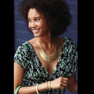 Stella dot essential fringe necklace - gold